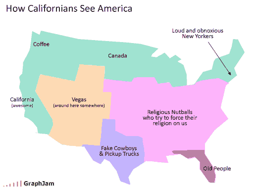 Behold The Most Accurate Map Of The United States — Ever Popsugar Love And Sex 5660